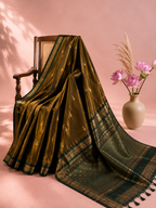 Aadhya – Mehendi Green Uppada Silk Saree