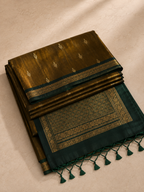 Aadhya – Mehendi Green Uppada Silk Saree