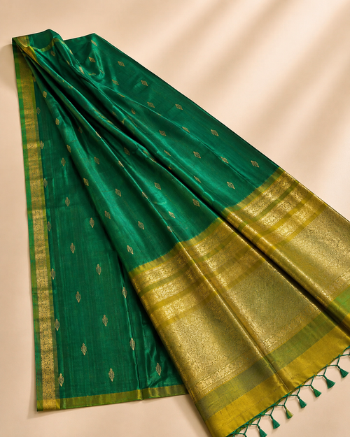 Aarvi – Sea Green Uppada Silk Saree