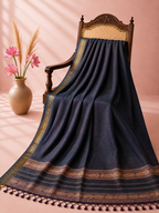 Banani – Grey Garbha Reshmi Maheshwari Silk Saree