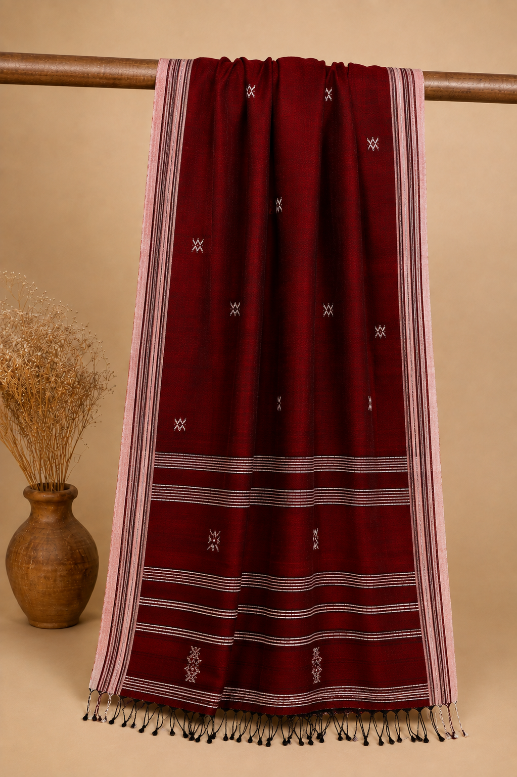 Kusum Dhara – Bhujodi Handloom Cotton Saree