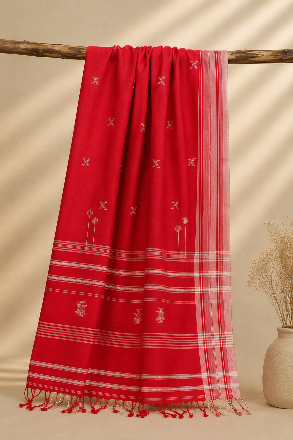 Kusum - Cotton Bhujodi Saree