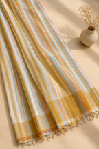 Rang Rekha - Linen Saree