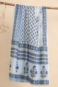 Akashi - Handblocked Chiffon Saree