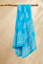 Shivani - Handblock printed Chiffon Saree
