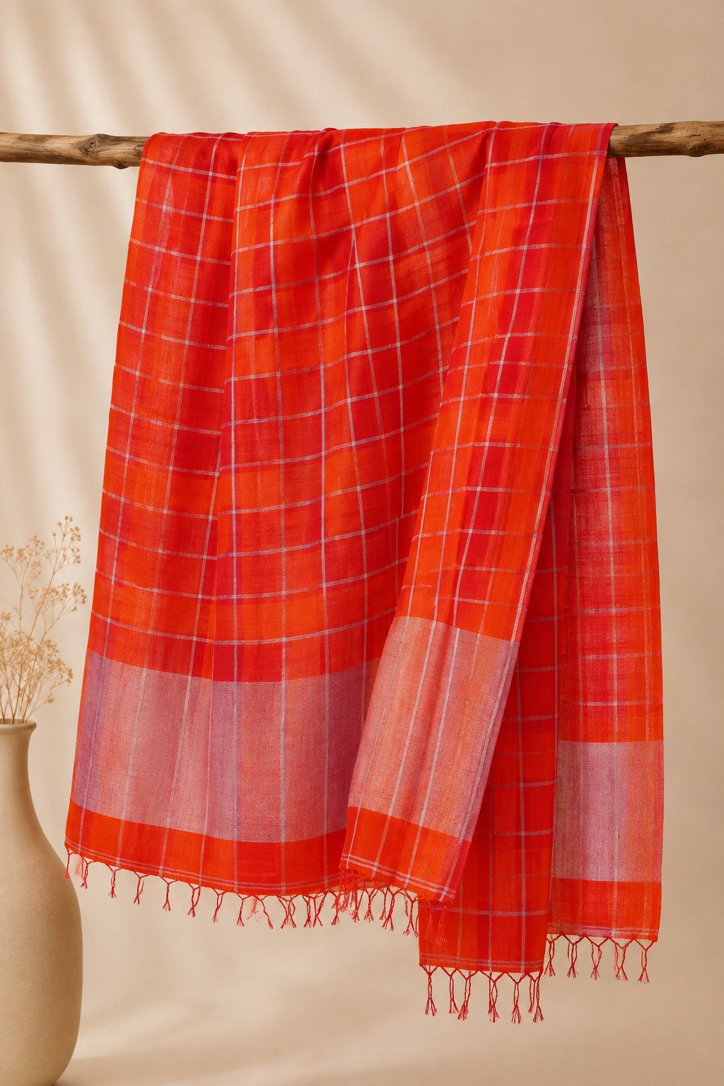 Arka Rekha - Linen Saree