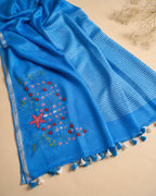 Shyamali - Linen Saree