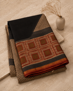 Nishagni – Handblock Printed Kota Doria Saree