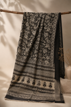 Ratrani – Handblock Printed Kota Doria Saree