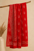 Rohini – Handblock-Printed Chiffon Saree