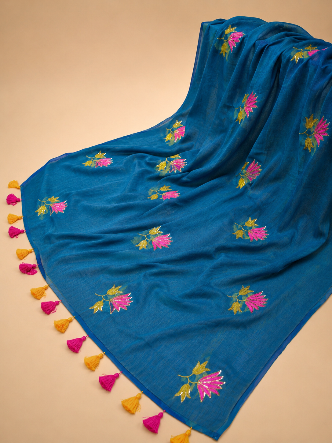 kanak - Mul Cotton Saree