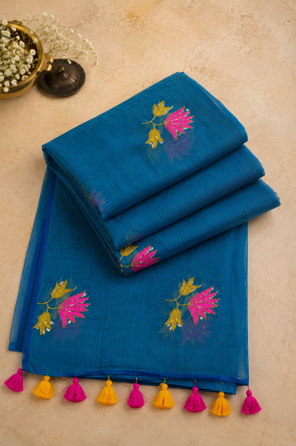 kanak - Mul Cotton Saree