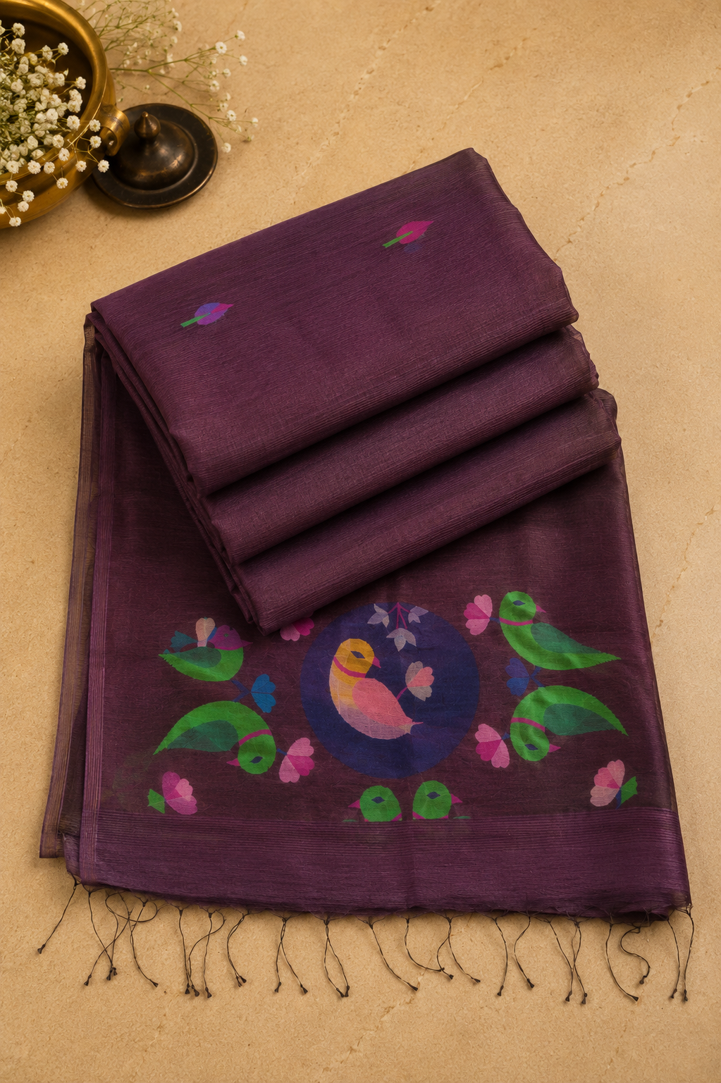 Shyama Shuka - Cotton Silk Saree