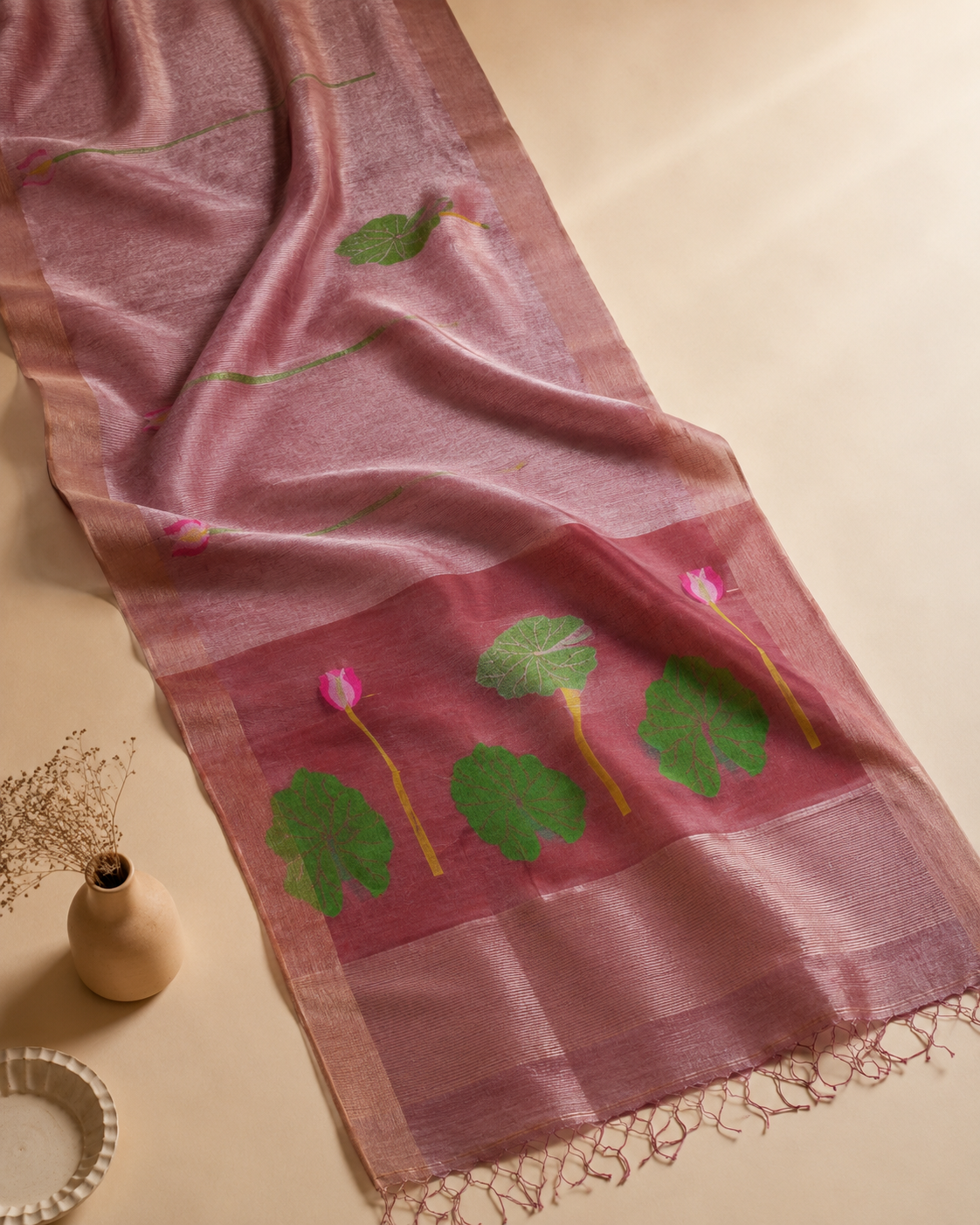 Mrinal - Cotton Silk Saree