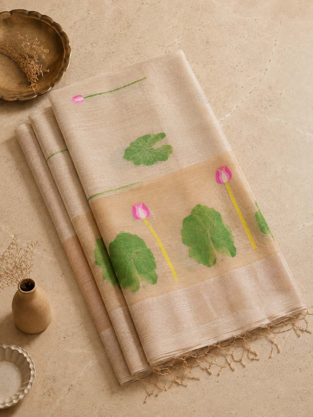 Mrinalika - Cotton Silk Saree