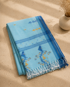 Mridula – Handwoven Bengal Jamdani Cotton Saree