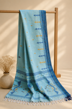 Mridula – Handwoven Bengal Jamdani Cotton Saree
