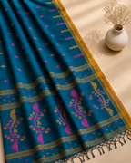 Meghna - Cotton Jamdani Saree