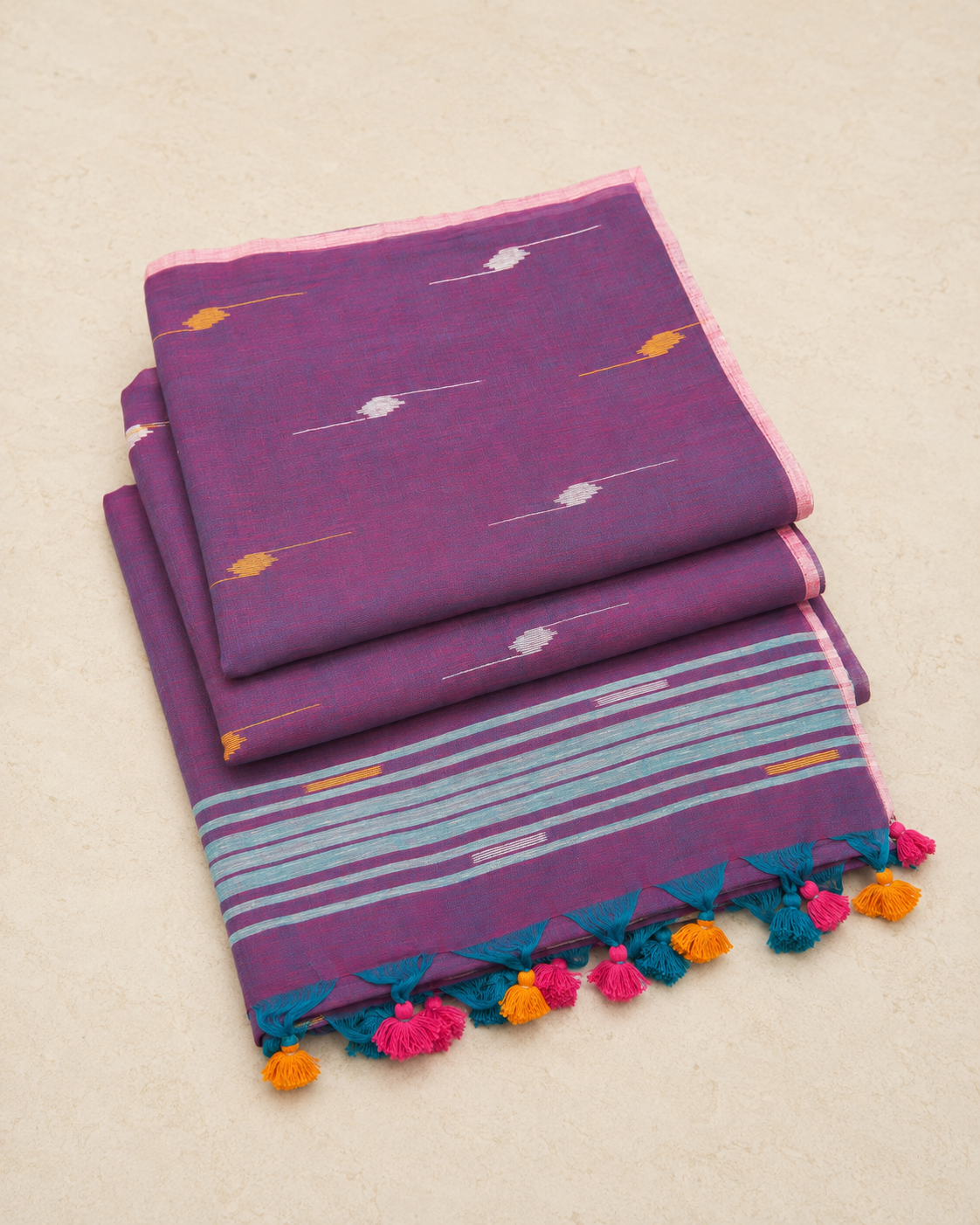 Jamuni - Cotton Jamdani Saree