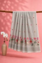 Gauri – Cotton Saree with Pichwai Embroidery