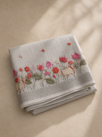 Gauri – Cotton Saree with Pichwai Embroidery