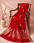 Jaya – Red Chanderi Silk Saree