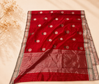 Jaya – Red Chanderi Silk Saree