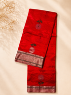 Jaya – Red Chanderi Silk Saree