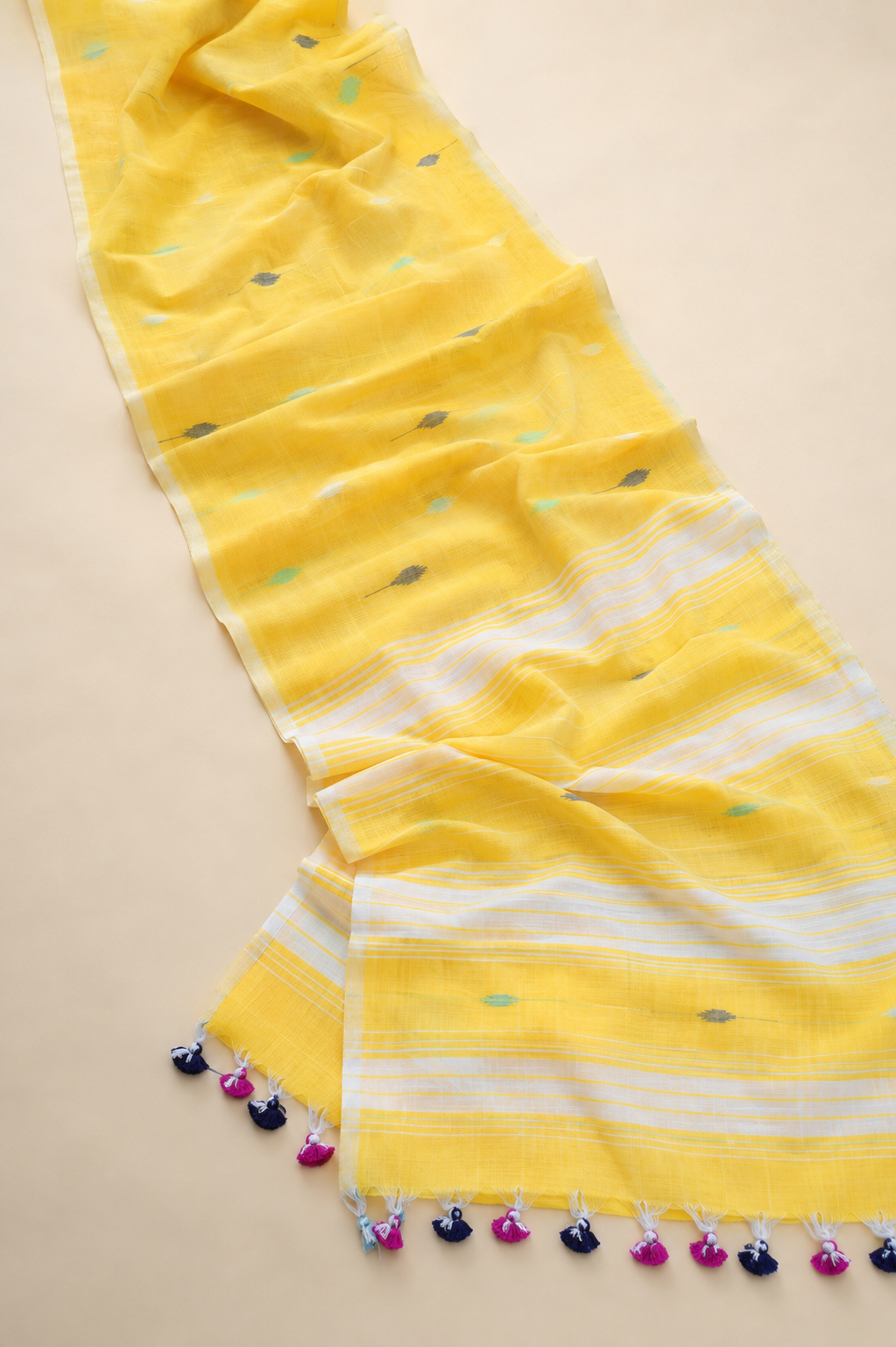 Suvarna – Handloom Cotton Jamdani Saree