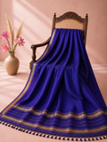 Manikya – Purple Garbha Reshmi Maheshwari Silk Saree