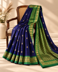 Neelavarna – Royal Blue Uppada Silk Saree