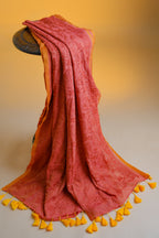 Sindoori – Mul Cotton Chikankari Saree