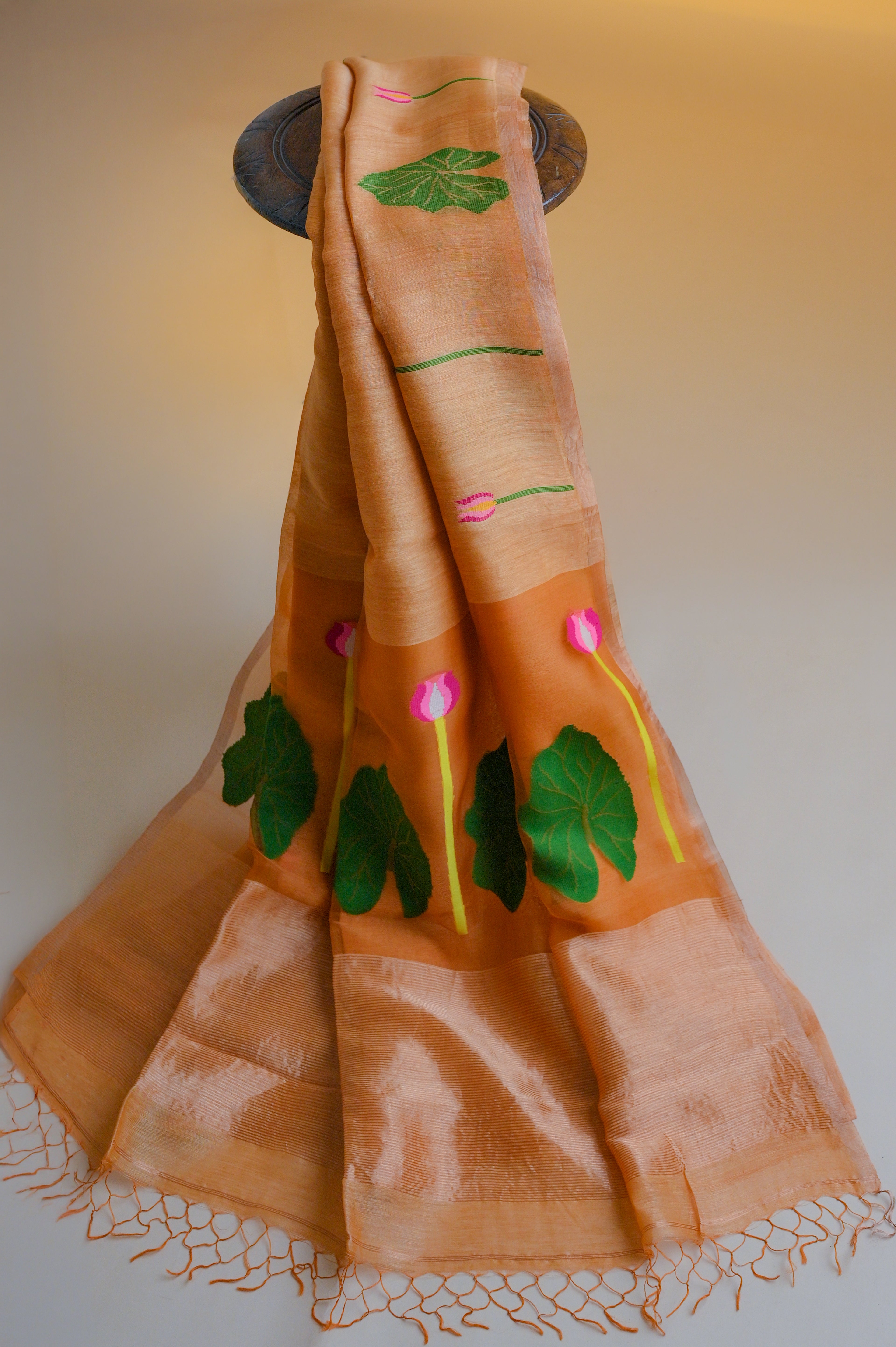 Svarna Mrinal - Cotton Silk Saree