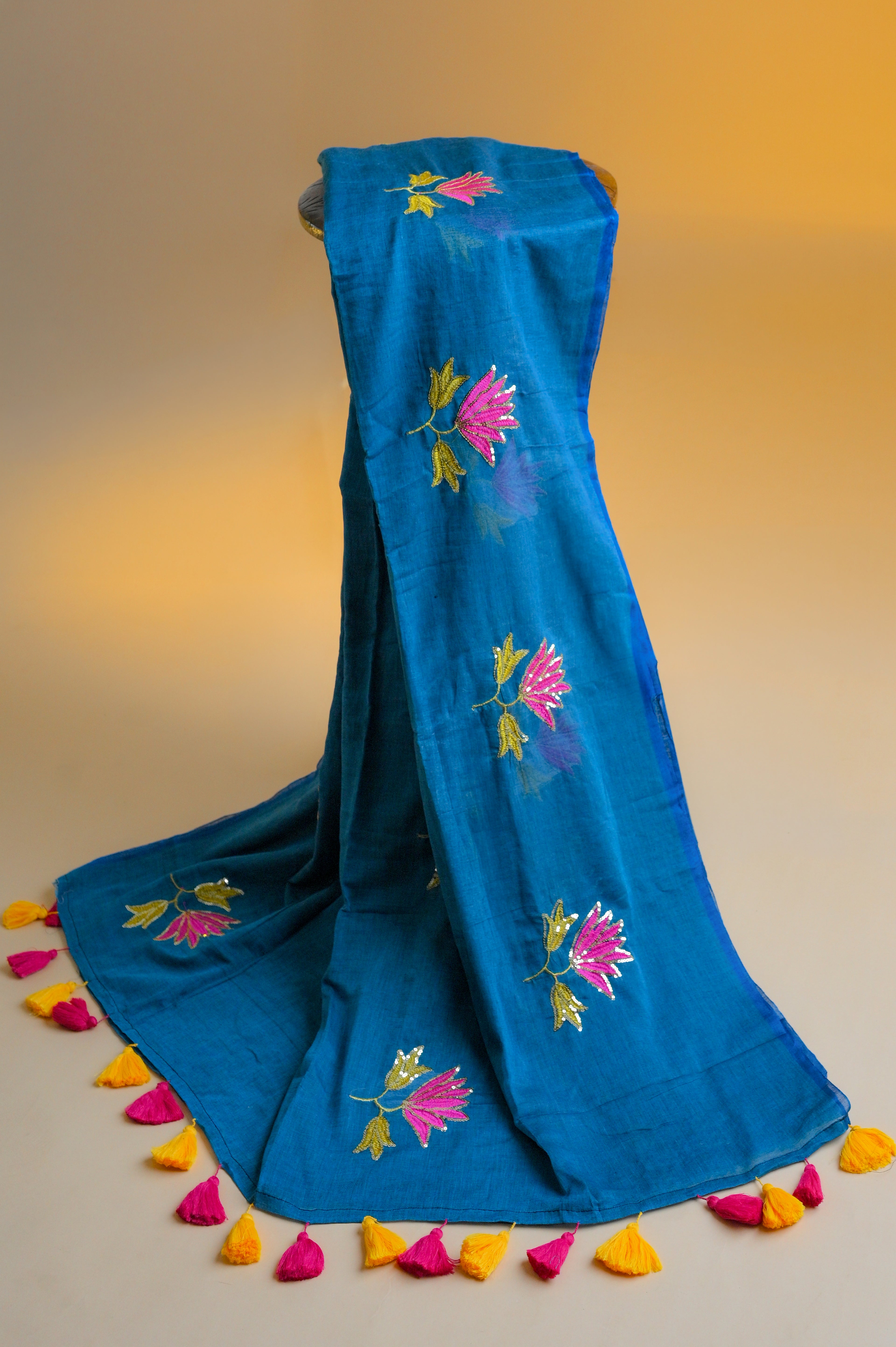 kanak - Mul Cotton Saree