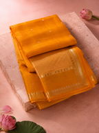 Pooja – Kora Silk Saree with Kadwa Motifs