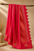 Reena – Fuchsia Pink Banarasi Silk Saree