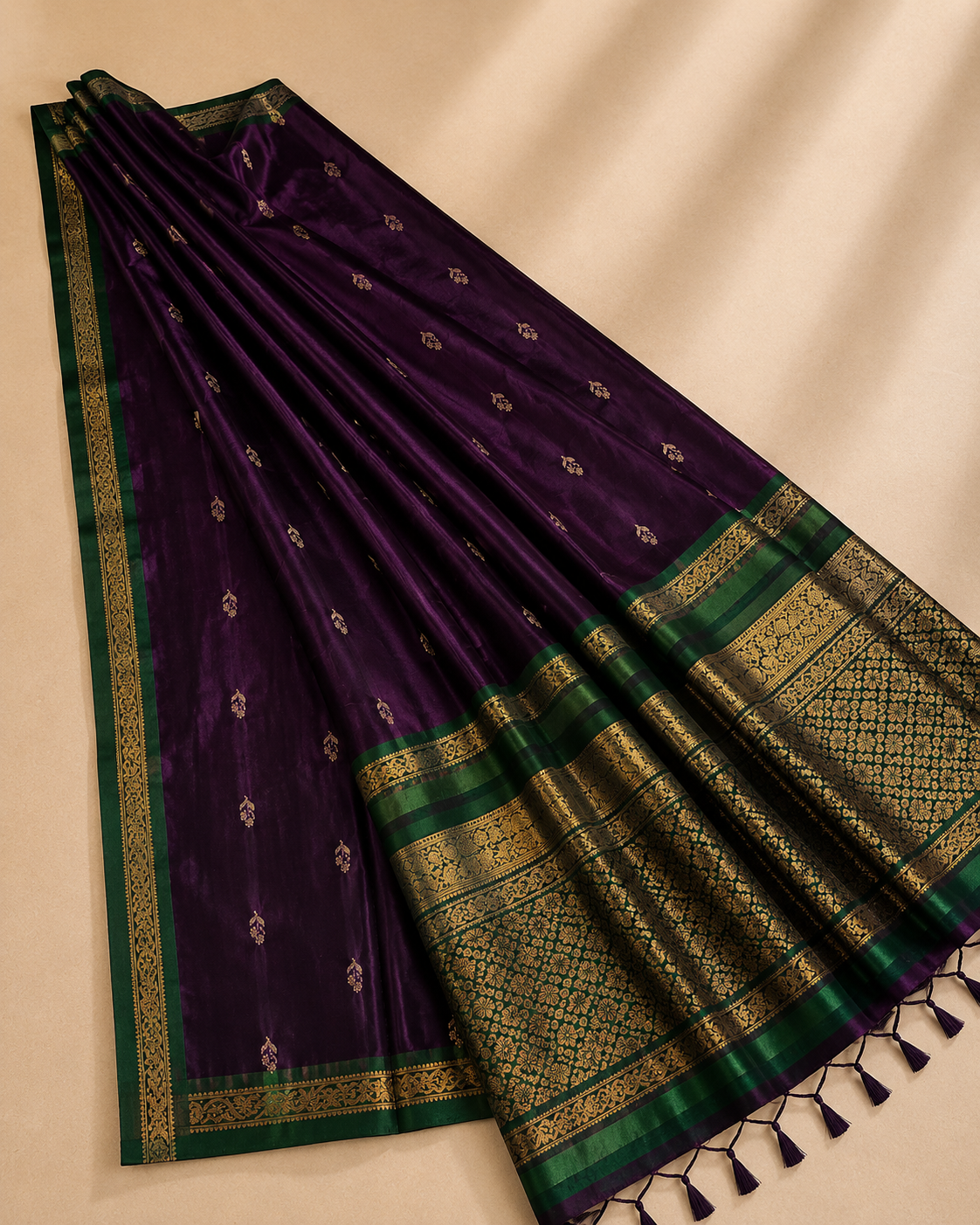 Samarpita – Purple Uppada Silk Saree