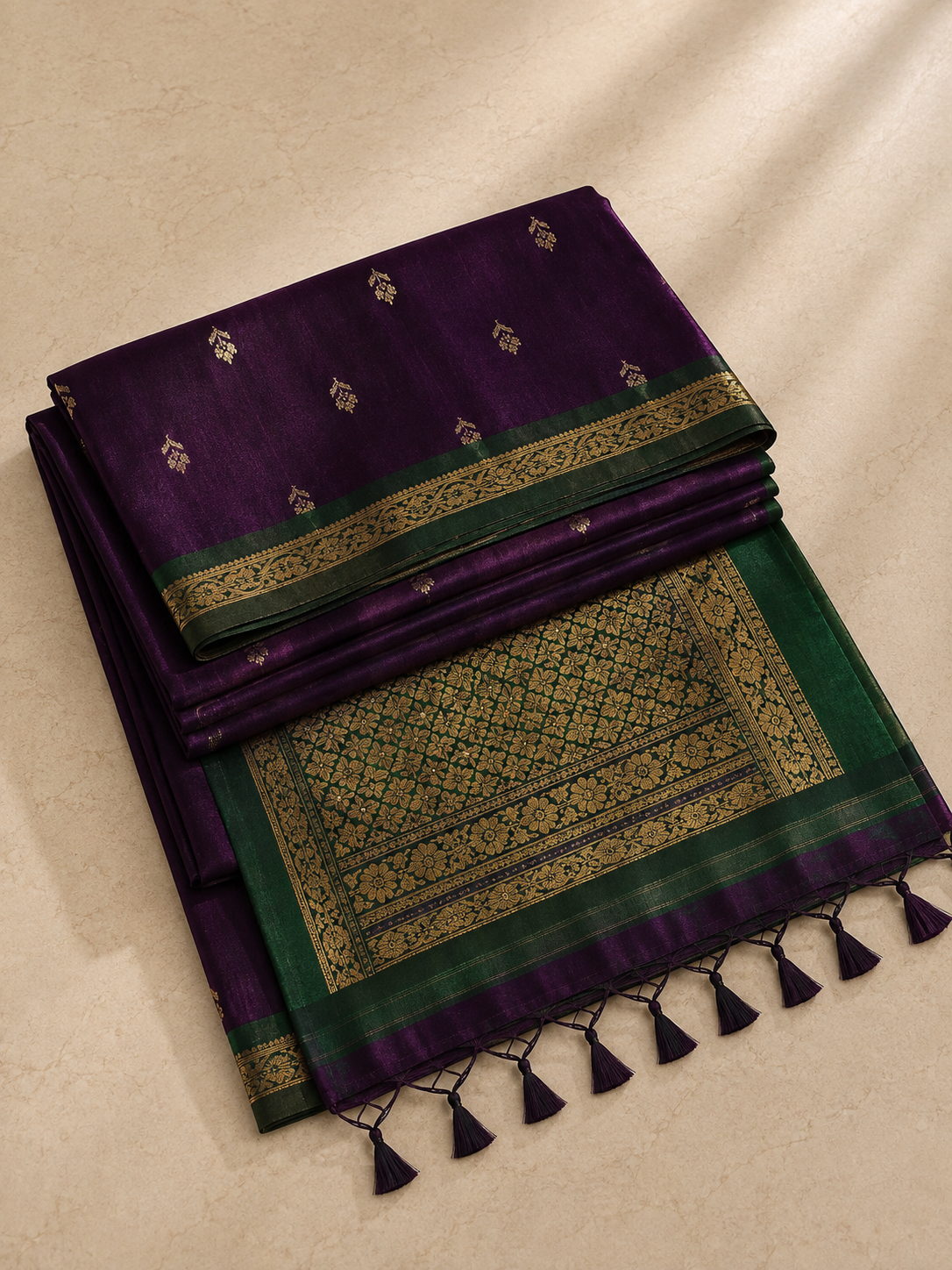 Samarpita – Purple Uppada Silk Saree