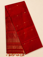 Samruddhi – Dual Toned Dark Pink Maheshwari Silk Saree