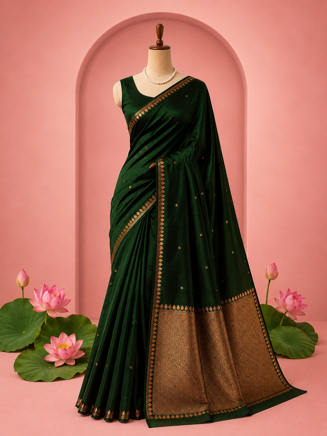 Sandhya – Kora Silk Saree with Kadwa Motifs