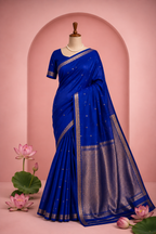 Shraddha – Kora Silk Saree with Kadwa Motifs
