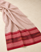 Shubhra – White Cotton Saree with Red Border