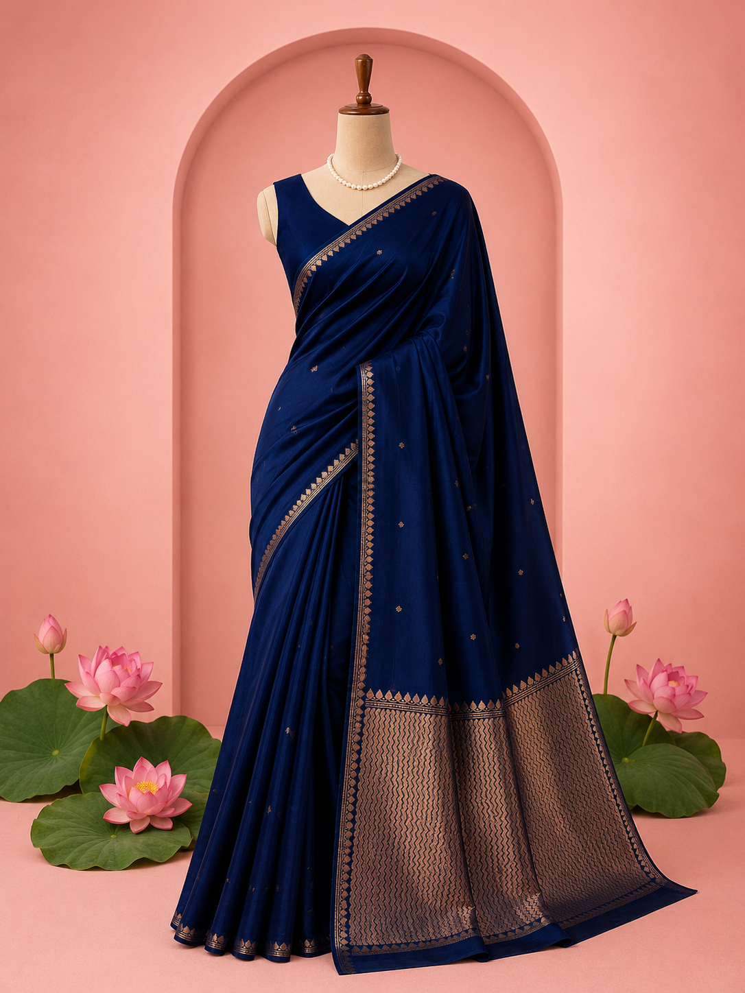 Stuti – Kora Silk Saree with Kadwa Motifs