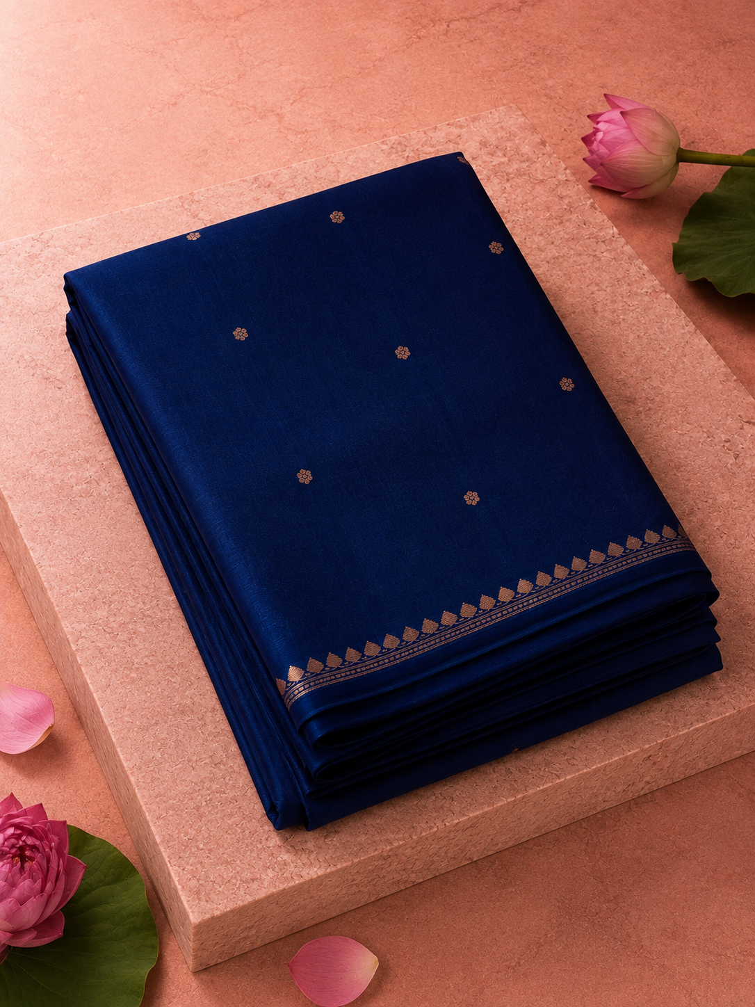 Stuti – Kora Silk Saree with Kadwa Motifs
