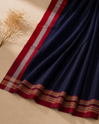 Trupti – Blue Cotton Saree