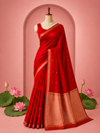 Upasana – Kora Silk Saree with Kadwa Motifs