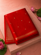 Upasana – Kora Silk Saree with Kadwa Motifs